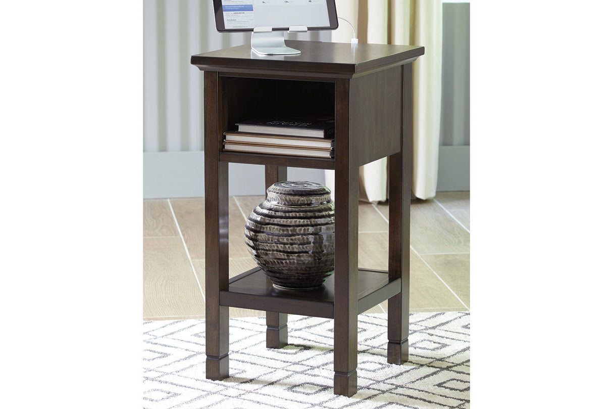 Marnville Dark Brown Accent Table