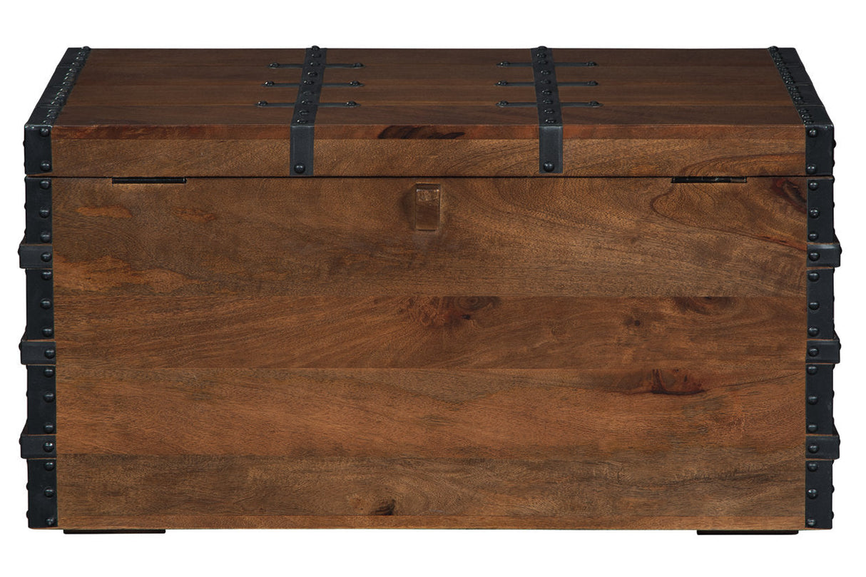 Kettleby Brown Storage Trunk