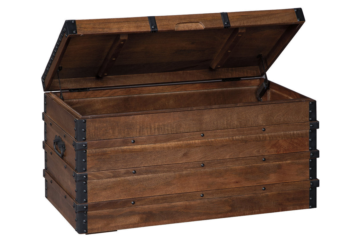 Kettleby Brown Storage Trunk