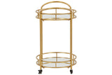 Wynora Gold Bar Cart