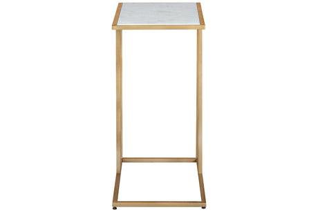 Lanport Champagne/White Accent Table