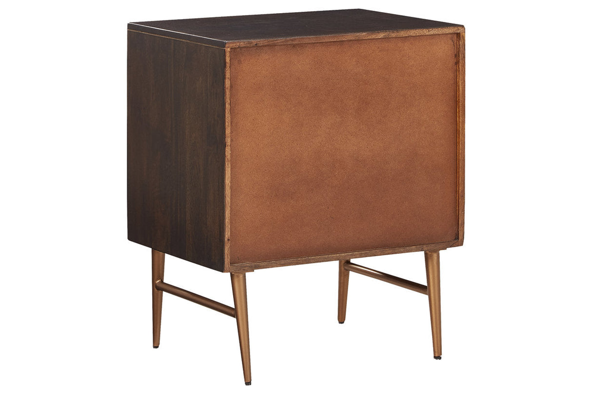 Dorvale Brown Accent Cabinet