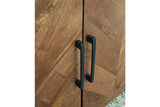 Prattville Brown Accent Cabinet