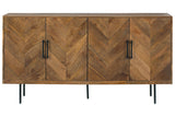 Prattville Brown Accent Cabinet