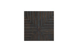 Elinmore Brown/Gold Finish Accent Cabinet