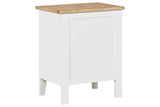 Gylesburg White/Brown Accent Cabinet