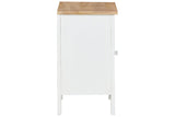 Gylesburg White/Brown Accent Cabinet