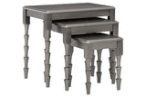 Larkendale Metallic Gray Accent Table