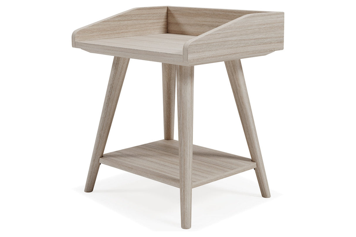 Blariden Light Tan Accent Table