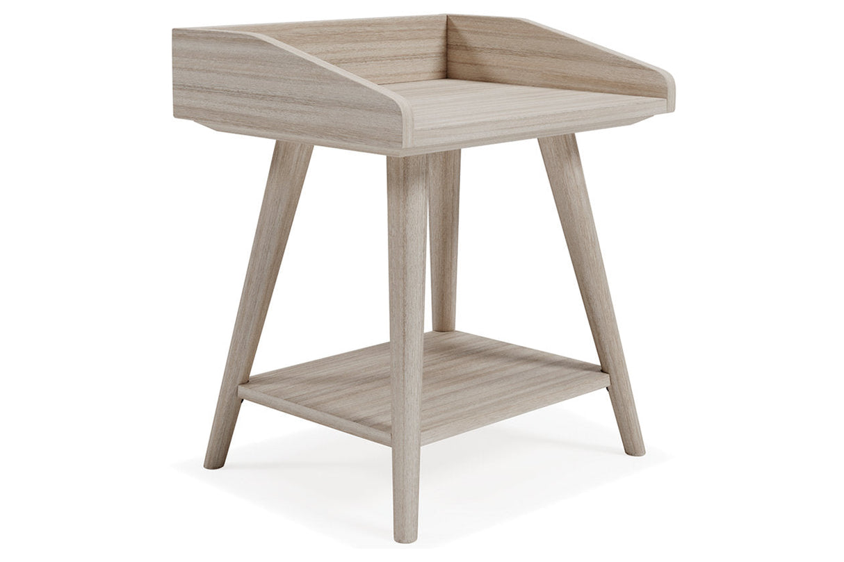 Blariden Light Tan Accent Table