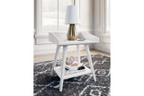 Blariden White Accent Table