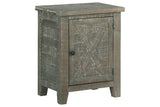 Pierston Gray Accent Cabinet