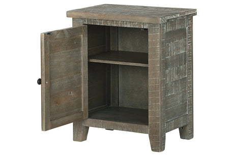 Pierston Gray Accent Cabinet