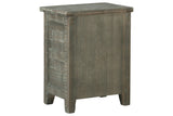 Pierston Gray Accent Cabinet