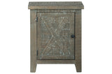 Pierston Gray Accent Cabinet