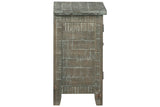 Pierston Gray Accent Cabinet