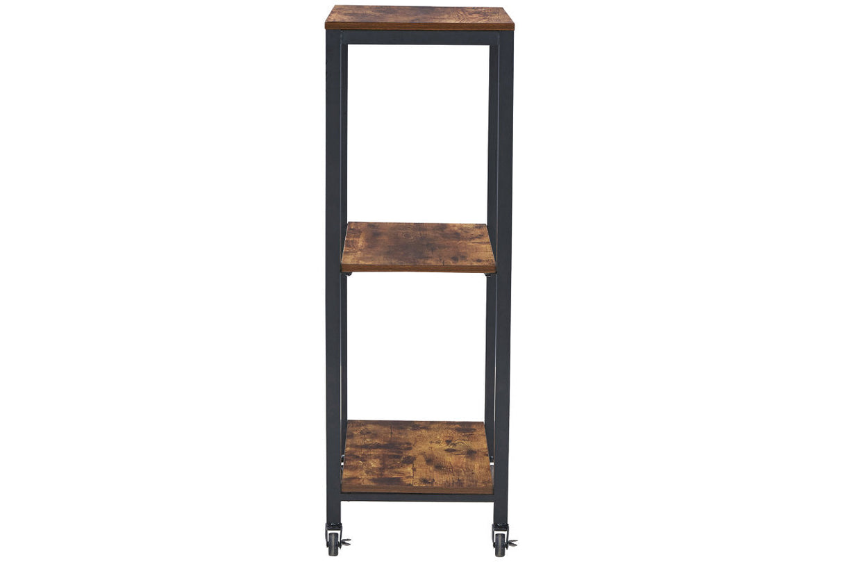 Bevinfield Brown/Black Bar Cart