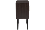 Orinfield Dark Brown Accent Cabinet