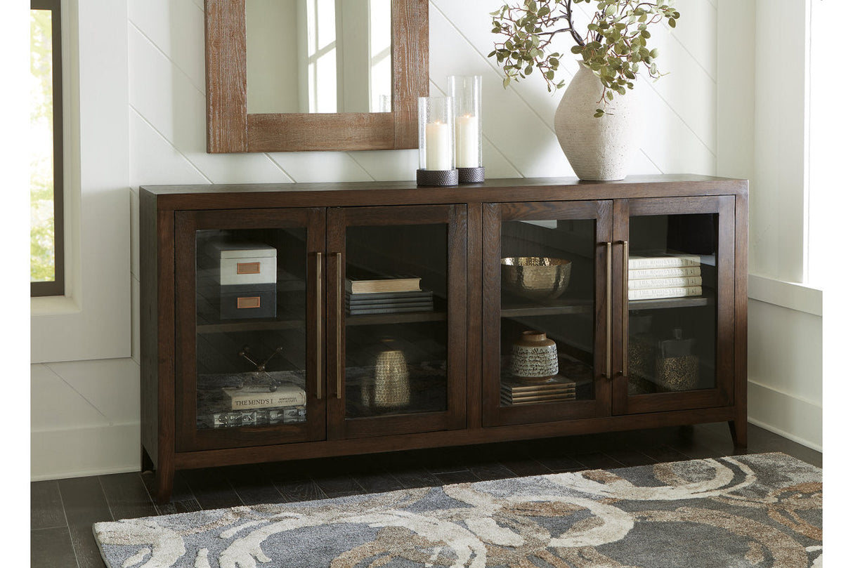 Balintmore Dark Brown Accent Cabinet