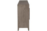 Dalenville Warm Gray Accent Cabinet