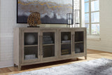 Dalenville Warm Gray Accent Cabinet