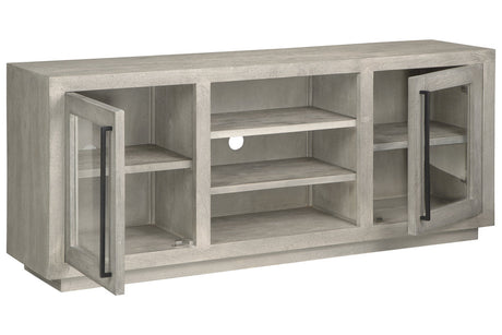 Lockthorne Warm Gray Accent Cabinet