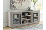 Lockthorne Warm Gray Accent Cabinet