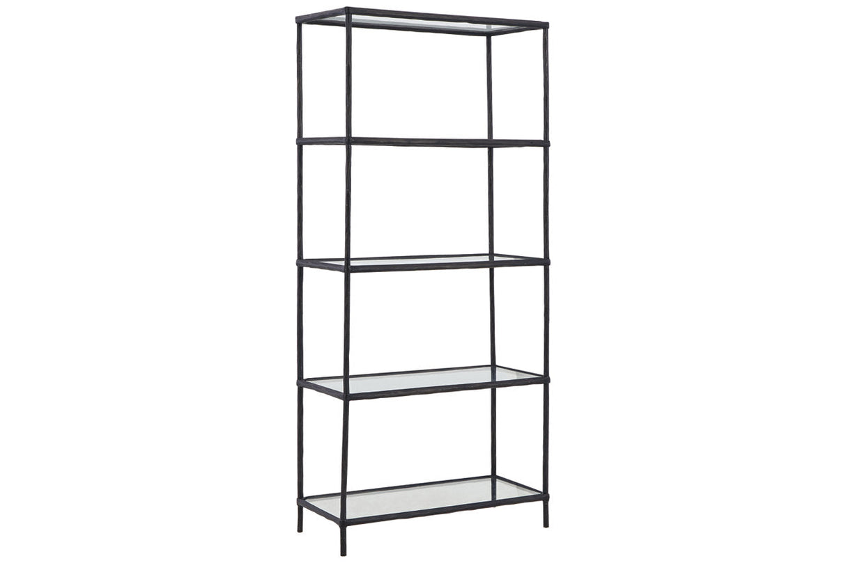 Ryandale Antique Black Bookcase