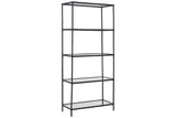 Ryandale Antique Black Bookcase