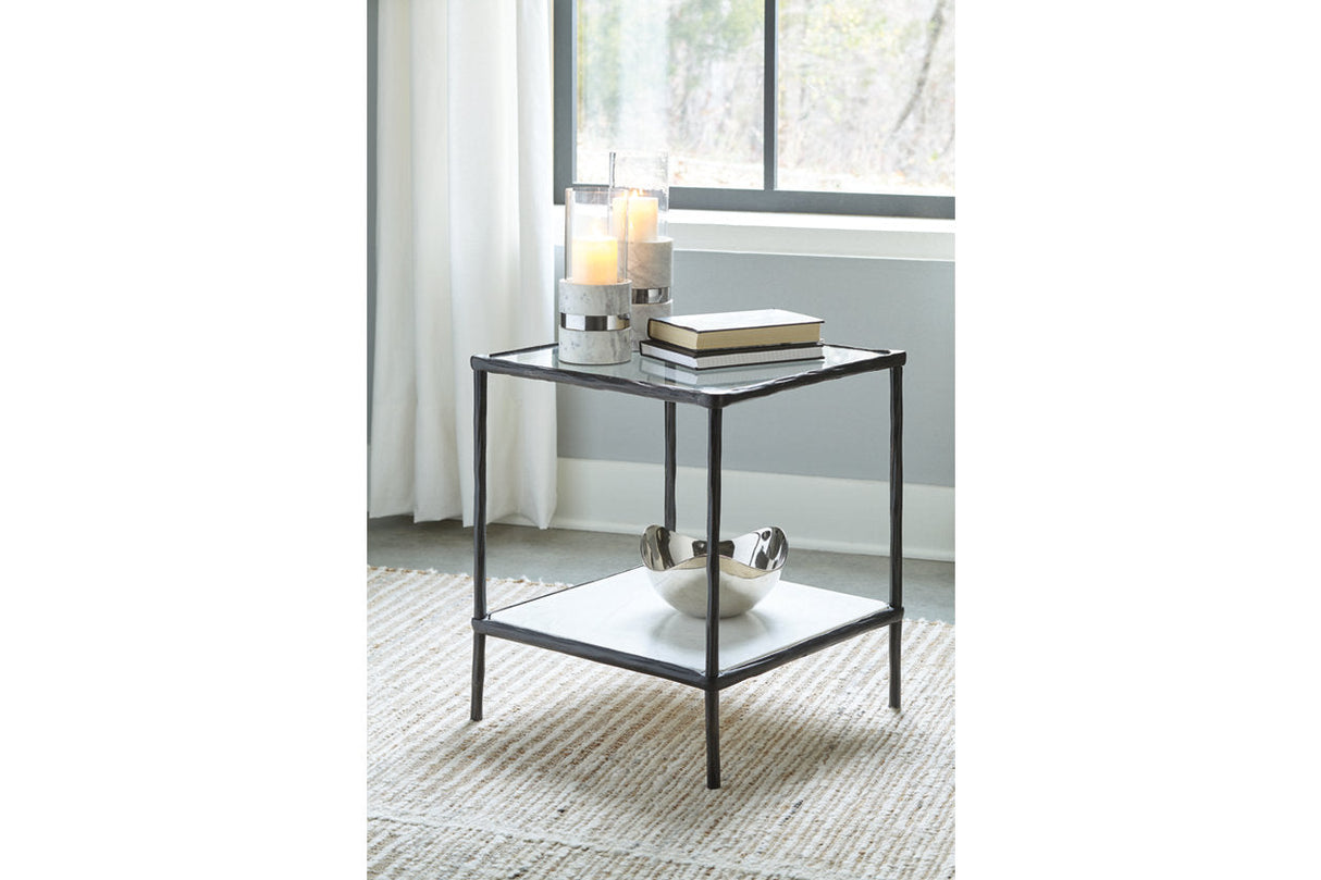 Ryandale Antique Black Accent Table