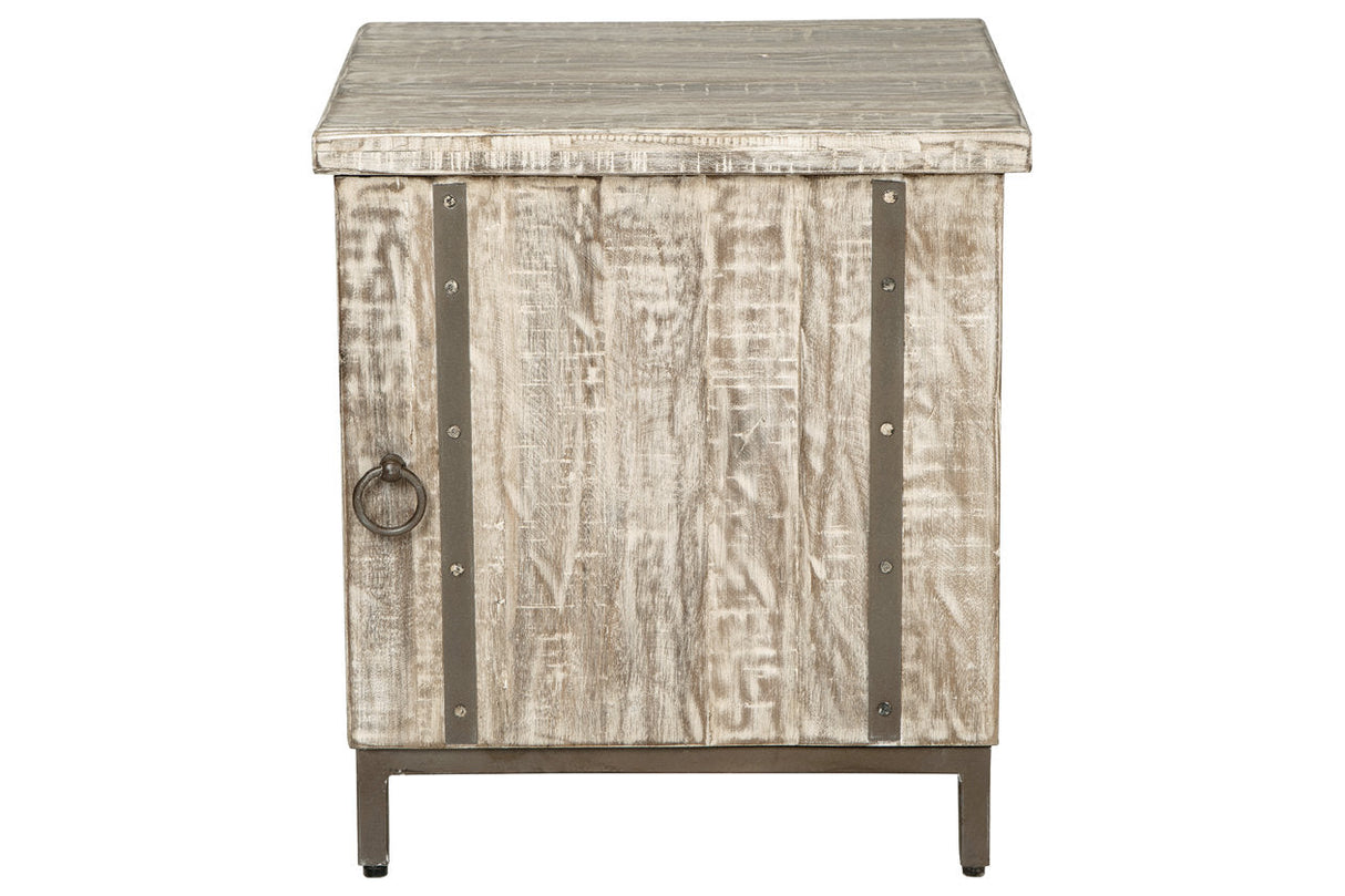 Laddford Whitewash Accent Cabinet