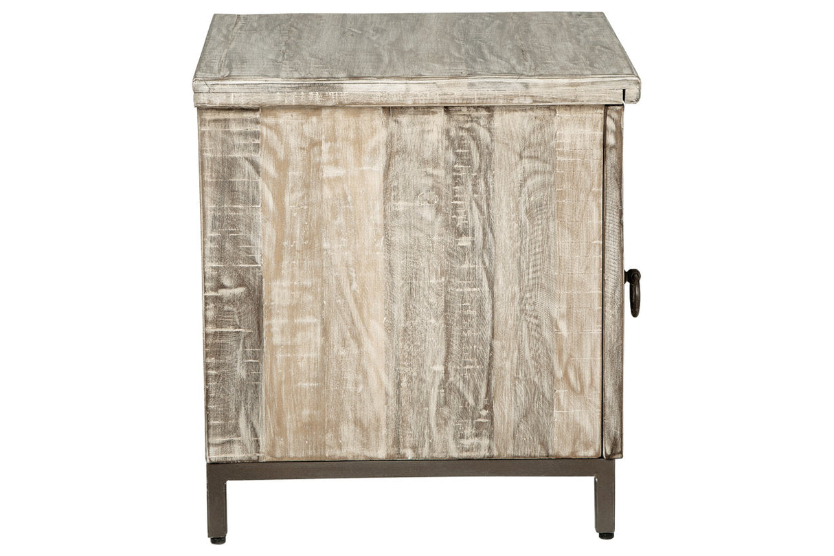 Laddford Whitewash Accent Cabinet