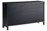 Lenston Black/Gray Accent Cabinet