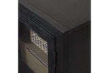 Lenston Black/Gray Accent Cabinet