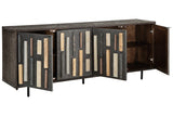 Franchester Brown Accent Cabinet