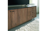 Barnford Brown/Black Accent Cabinet