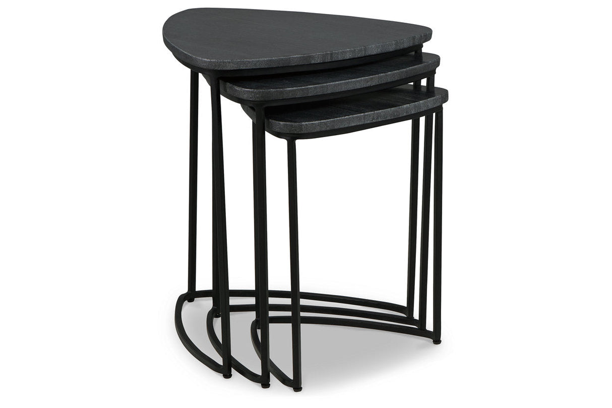 Olinmere Black Accent Table