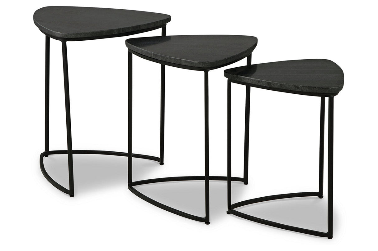 Olinmere Black Accent Table