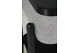 Jorvalee Gray/Black Accent Table