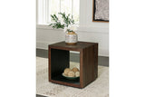 Hensington Brown/Black End Table