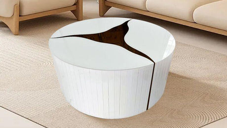 Centro White Coffee Table by Happy Homes at Eve Furniture
