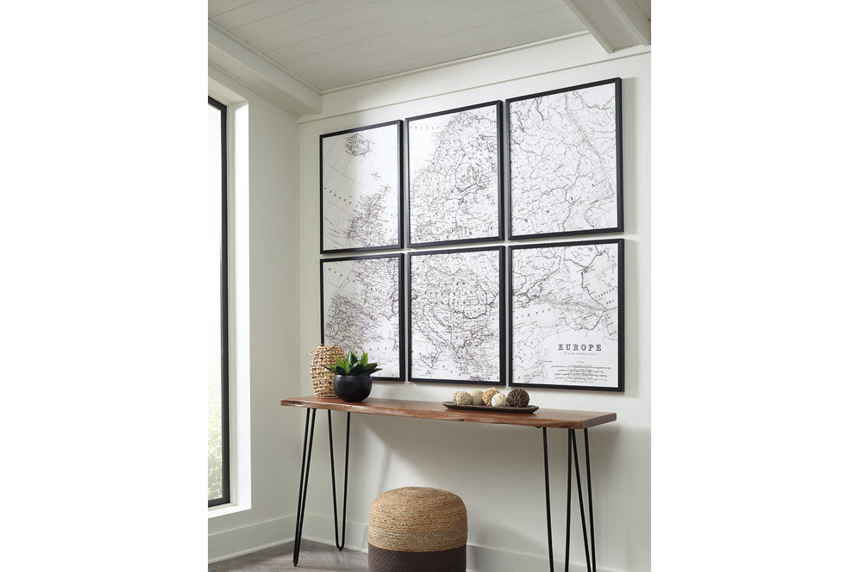 Avanworth Black/White Wall Art