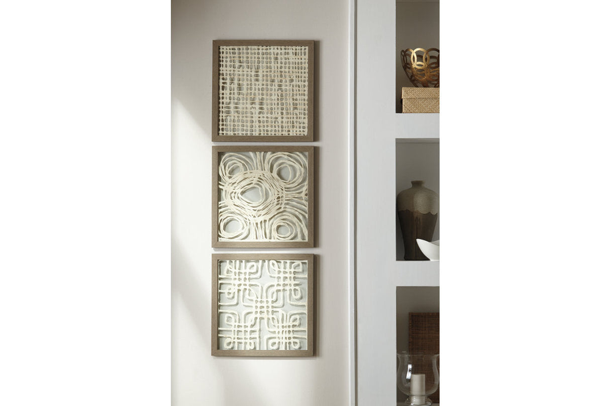 Odella Cream/Taupe Wall Decor