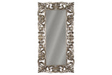 Lucia Antique Silver Finish Floor Mirror