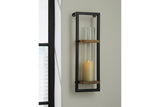 Colburn Natural/Black Wall Sconce