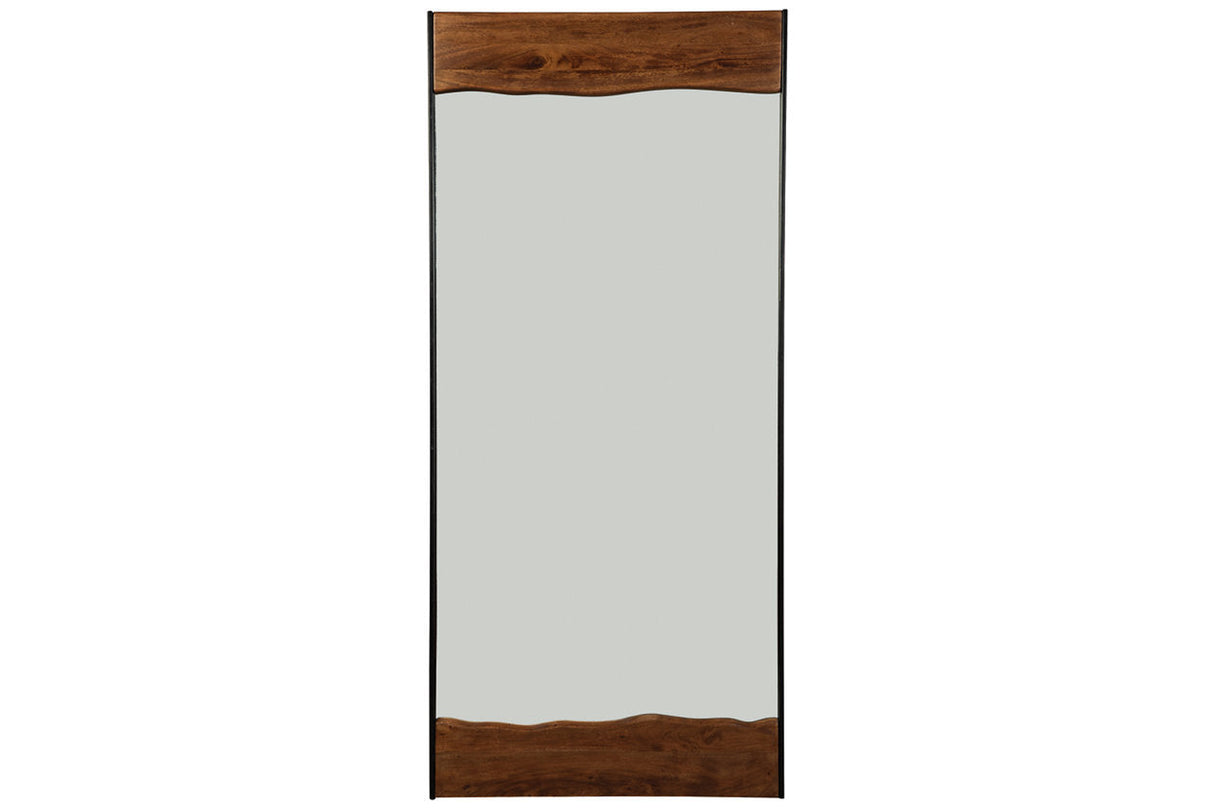 Panchali Brown/Black Floor Mirror