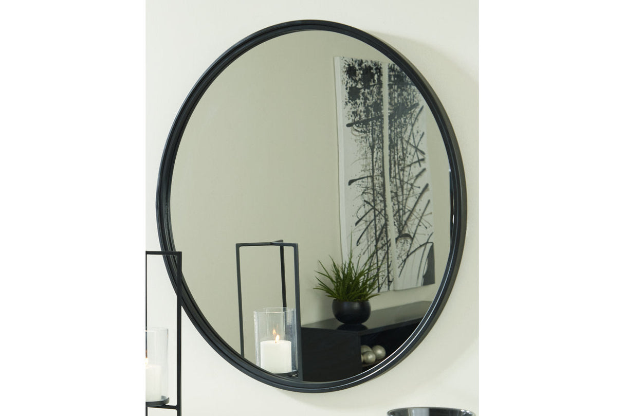 Brocky Black Accent Mirror