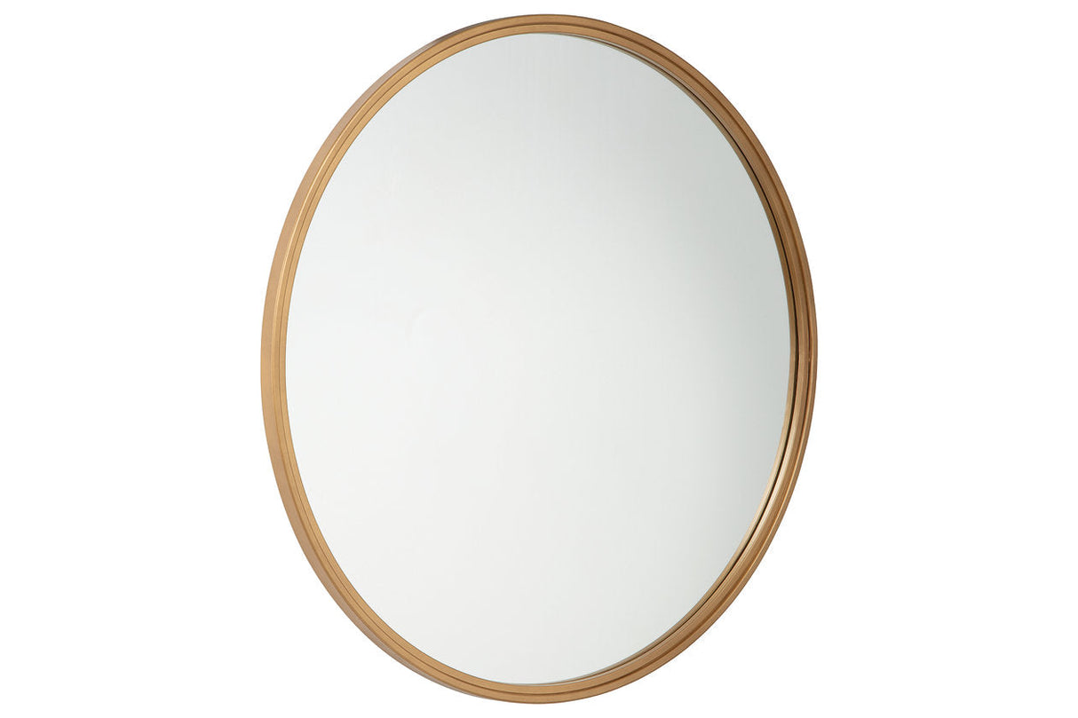 Brocky Gold Finish Accent Mirror