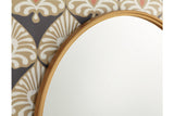 Brocky Gold Finish Accent Mirror