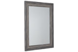 Jacee Antique Gray Accent Mirror